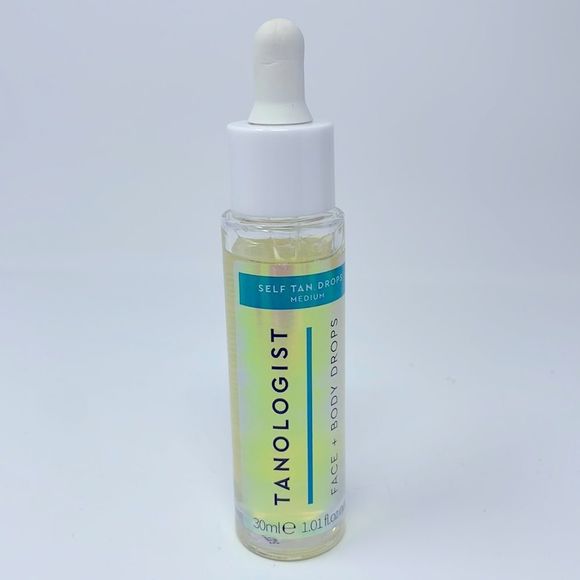 Tanologist Face + Body Drops Self Tanning Drops Medium - Picture 2 of 5